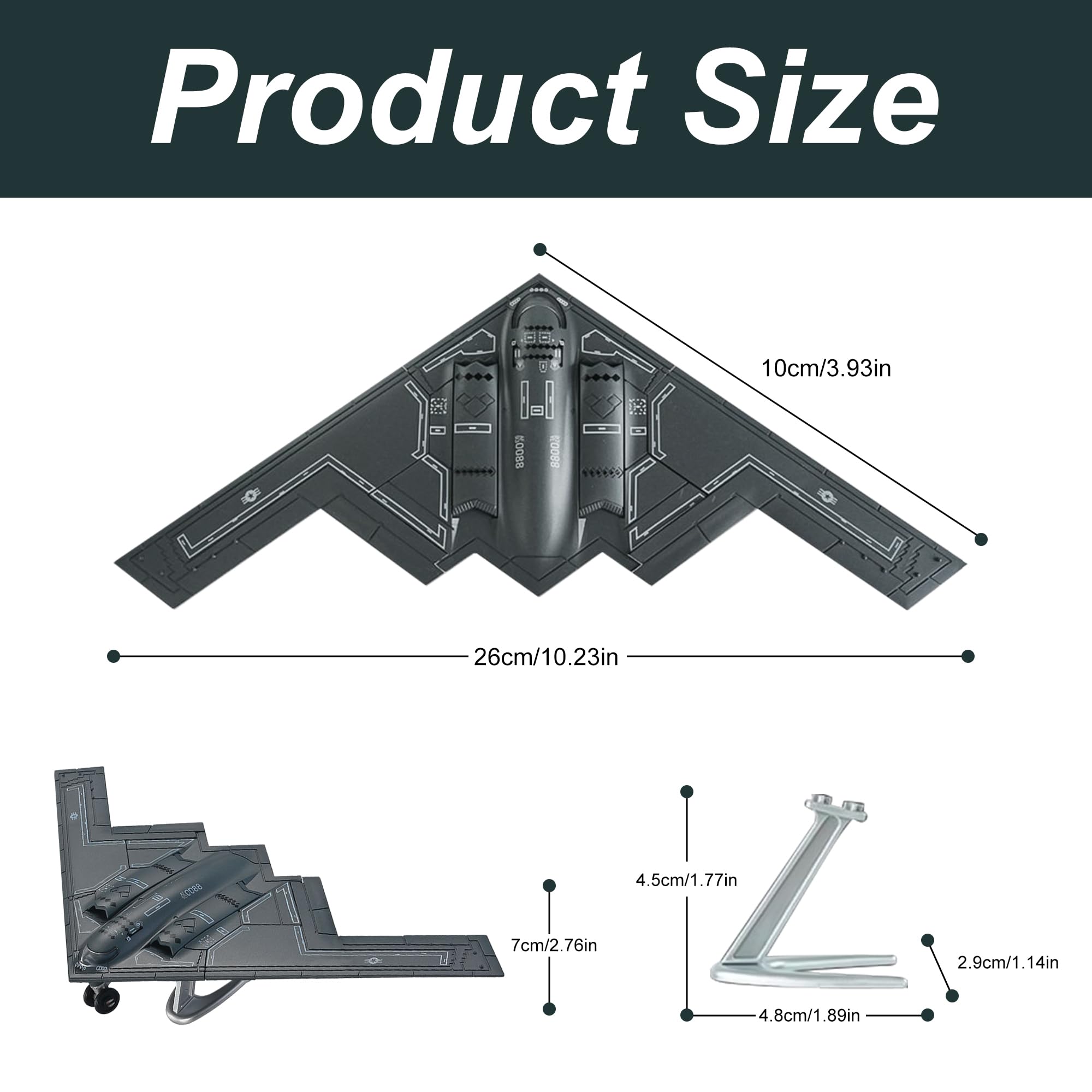 Amazon.co.jp: YOUNEEDFUL 1/200スケール B-2 スピリット軍用機